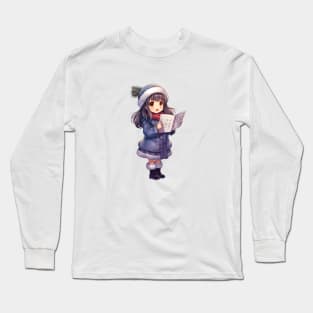 Christmas With Your Favorite Anime Long Sleeve T-Shirt